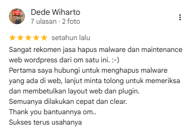 Testimoni Google Review