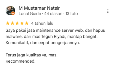 Testimoni Google Review