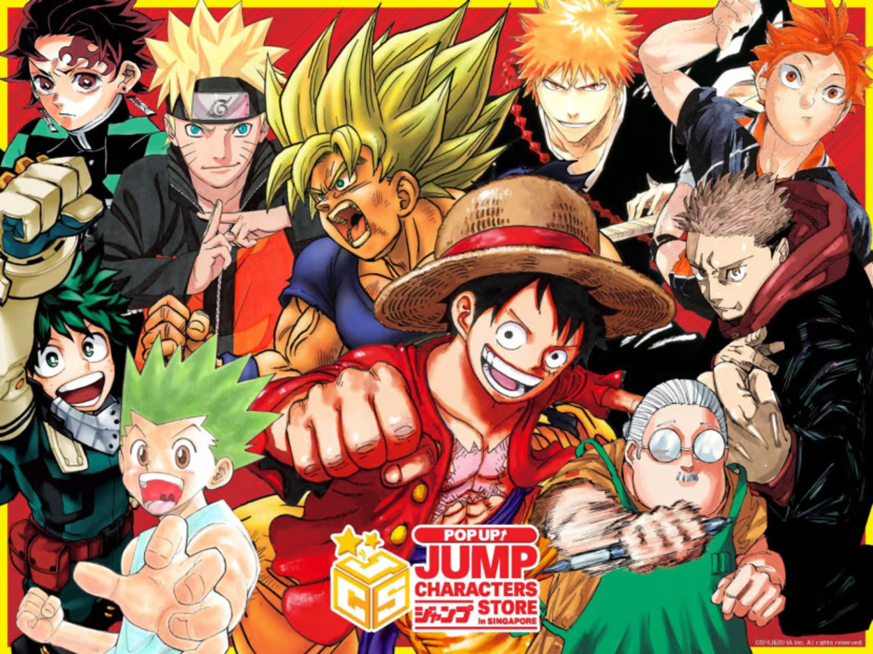 Anime Lovers Wajib Tahu! Toko Shonen Jump Buka di Changi, Banyak Merch Rare