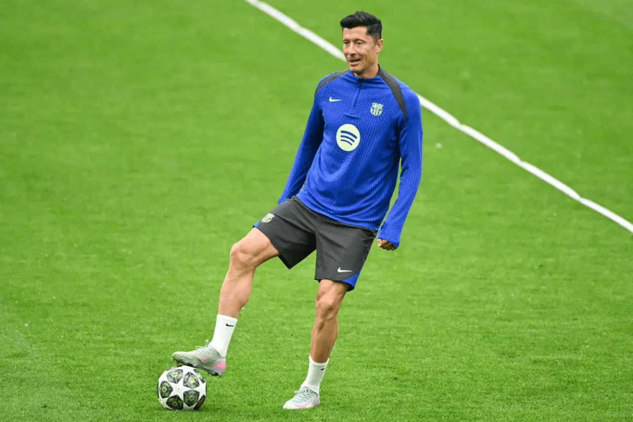 Lewandowski Siap Tempur, Barcelona Punya Harapan di Giuseppe Meazza