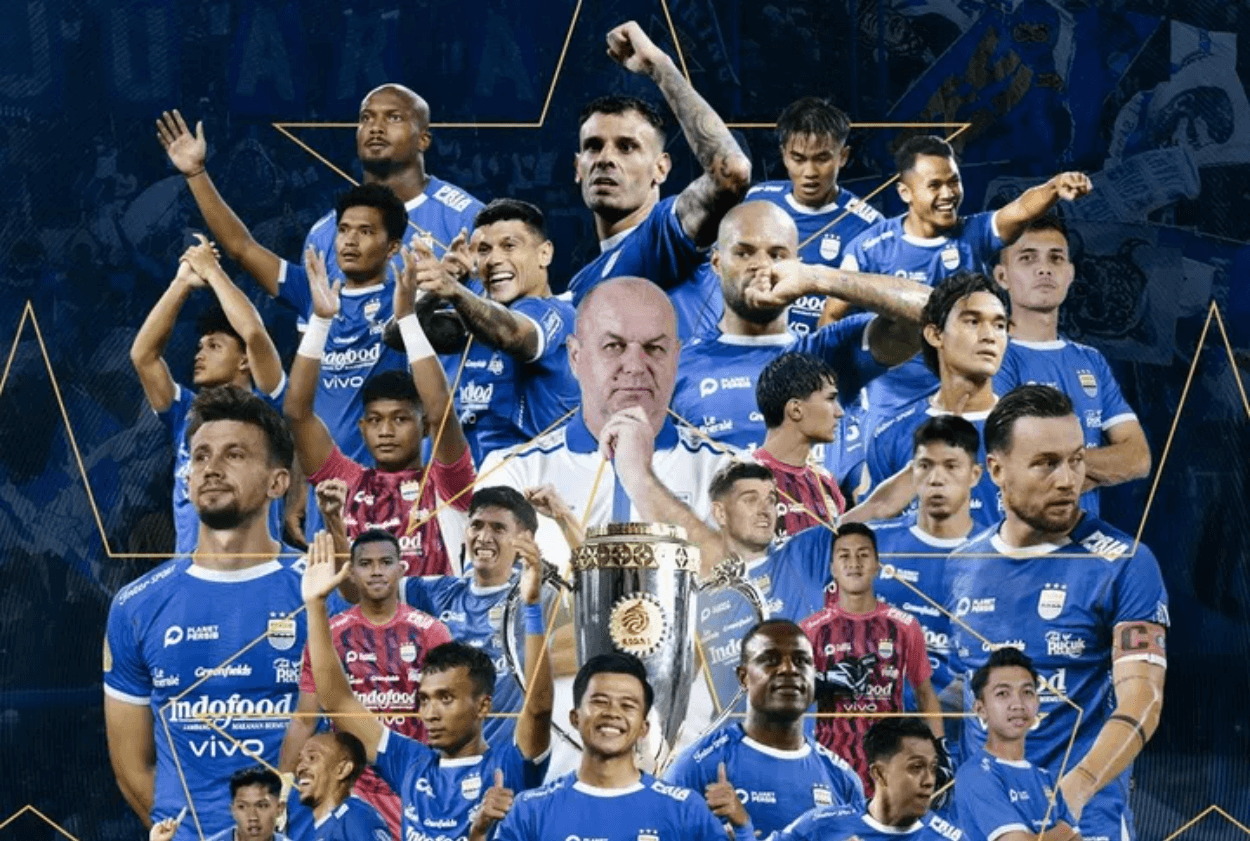 Persib Kunci Gelar Liga 1, Ukir Sejarah Juara Dua Musim Beruntun