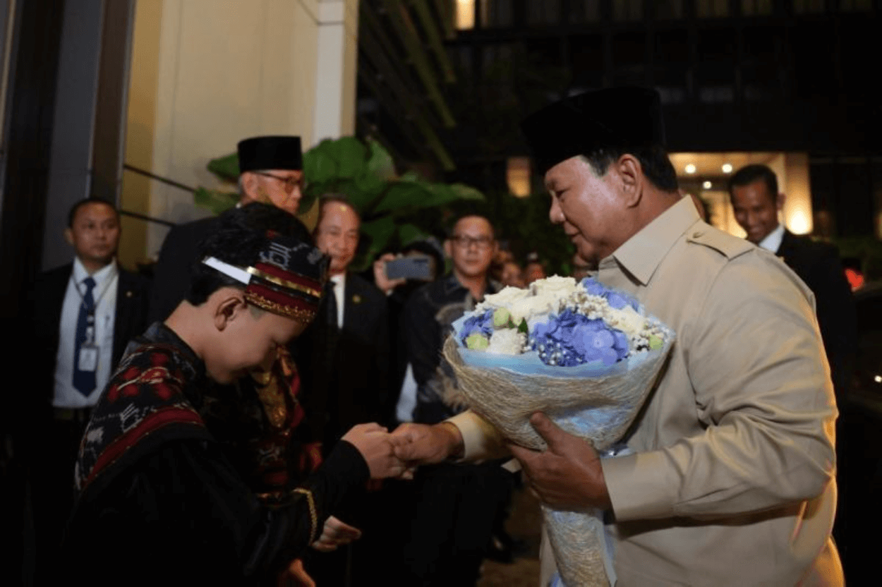 Kedatangan Presiden Prabowo di Bangkok Disambut Hangat Diaspora Indonesia
