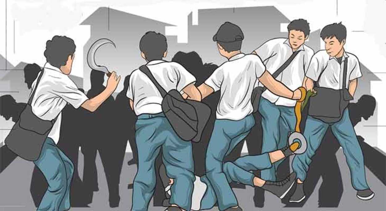 Lagi lagi Pelajar SMP di Bogor Terlibat Tawuran, Polisi Sita Barang Bukti Clurit