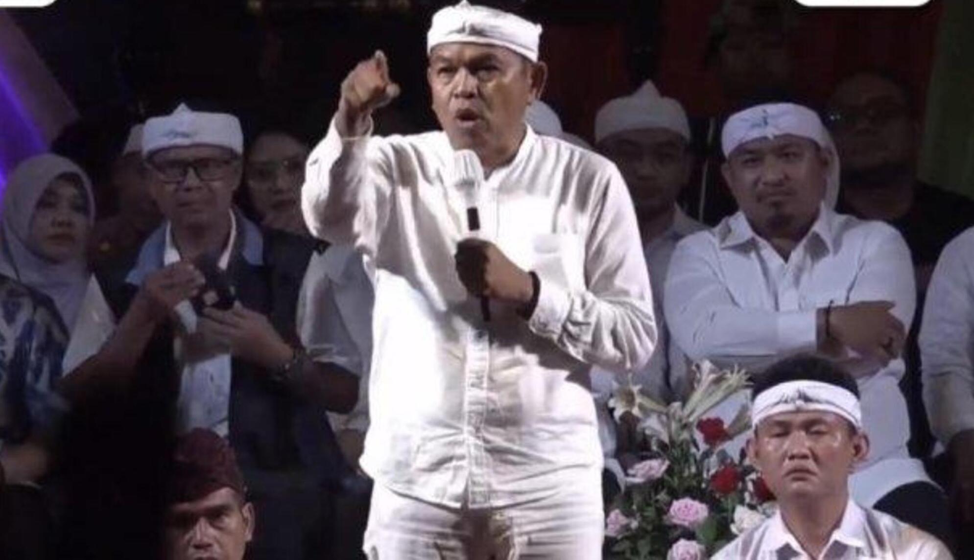 Viral! Emosi Dedi Mulyadi Meledak Gara-Gara Suporter Persikas