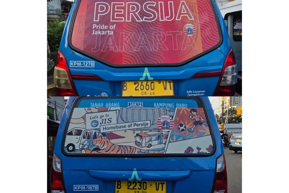 30 Bus Transjakarta Dibungkus Nuansa Persija, Bentuk Promosi Tim Kebanggaan Jakarta
