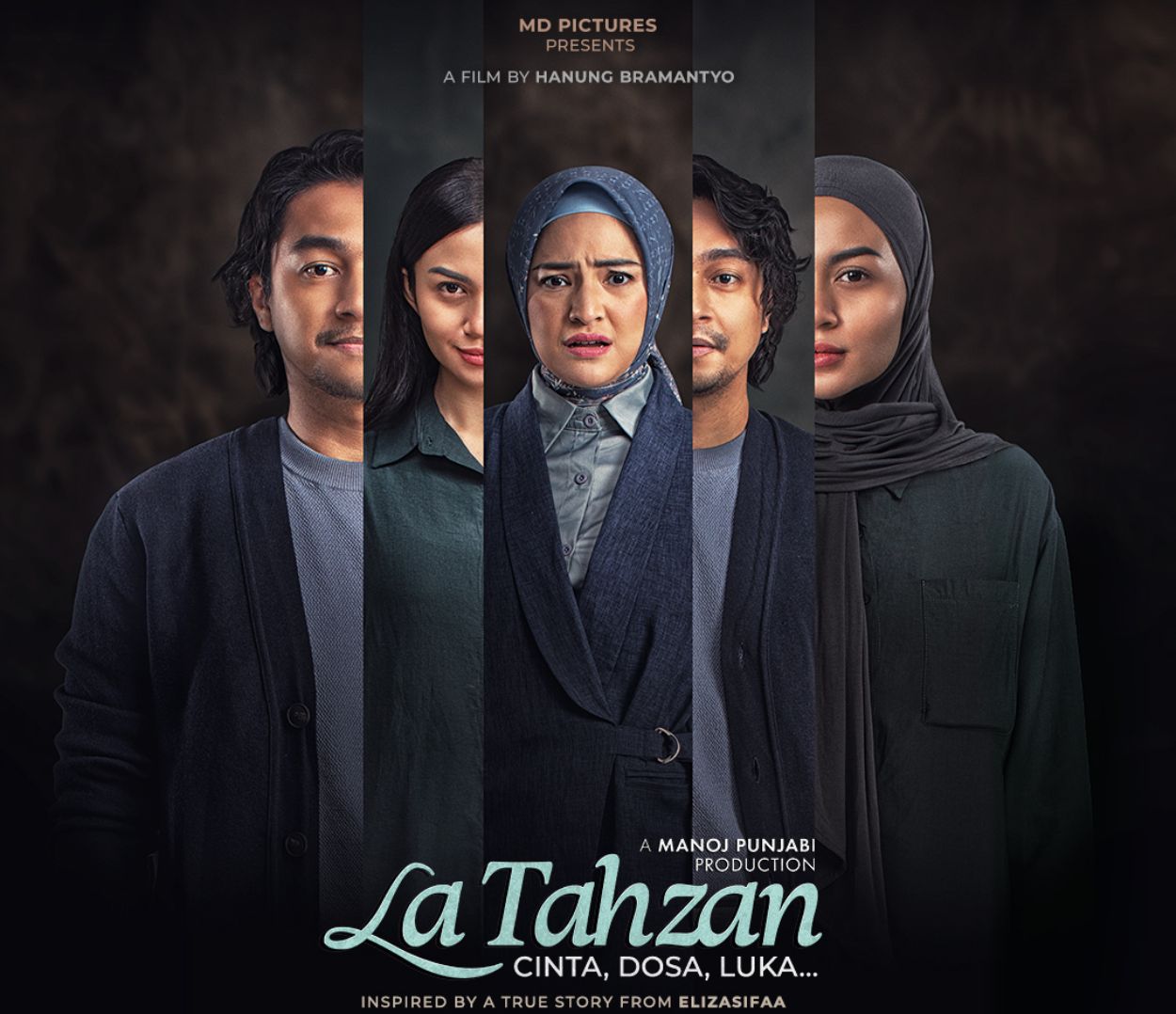 Siap Bikin Gregetan! Official Poster dan Trailer Film "La Tahzan: Cinta, Dosa, dan Luka..." Dirilis, Angkat Cerita Perselingkuhan Viral di TikTok