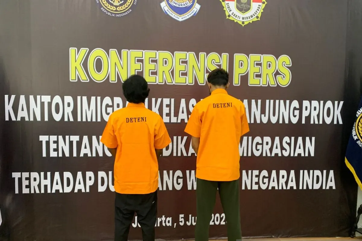 Imigrasi Amanin Dua WNA India di Sunter, Ngaku Mau Usaha tapi Dokumen Gak Lengkap