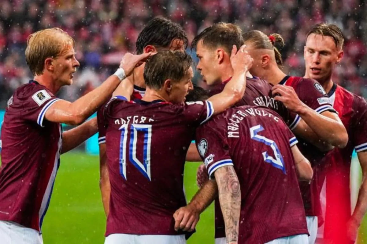 Italia Kalah Telak 3-0 dari Norwegia, Perjalanan di Kualifikasi Piala Dunia Makin Terancam