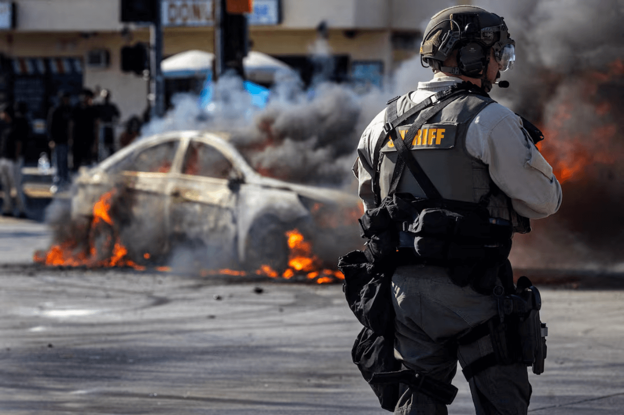 Ricuh Imigran di Los Angeles, Dua WNI Ditangkap Aparat AS