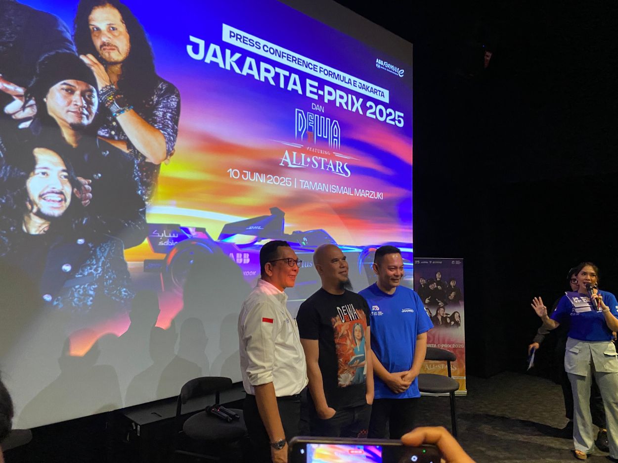 Dewa 19 Featuring All Stars Bakal Guncang Formula E Jakarta E-Prix 2025
