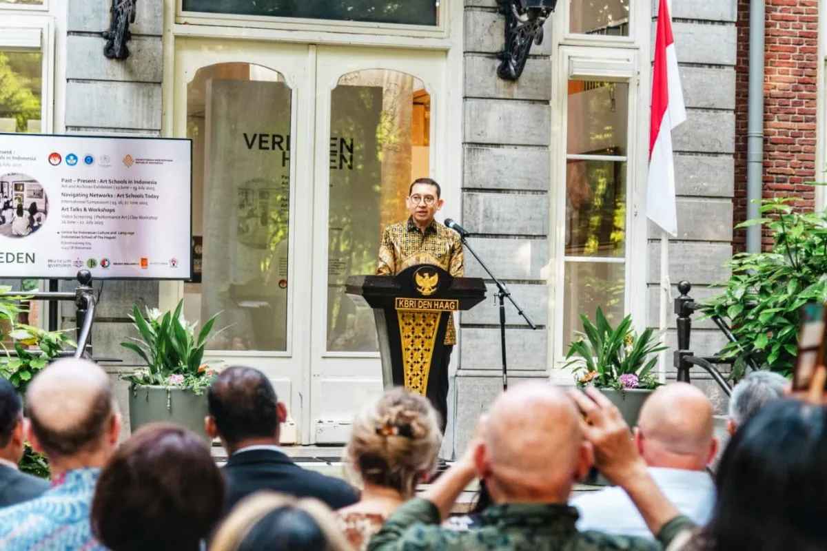 Bawa Napas Masa Lalu ke Belanda, Menteri Kebudayaan Buka Pameran Seni Spektakuler 'Verleden-Heden'