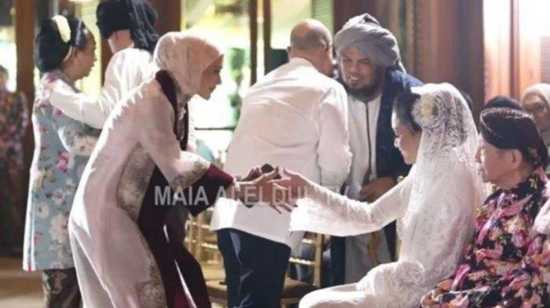 Momen Panas Tapi Classy! Maia Estianty dan Mulan Jameela Akhirnya Bertemu di Siraman Al Ghazali
