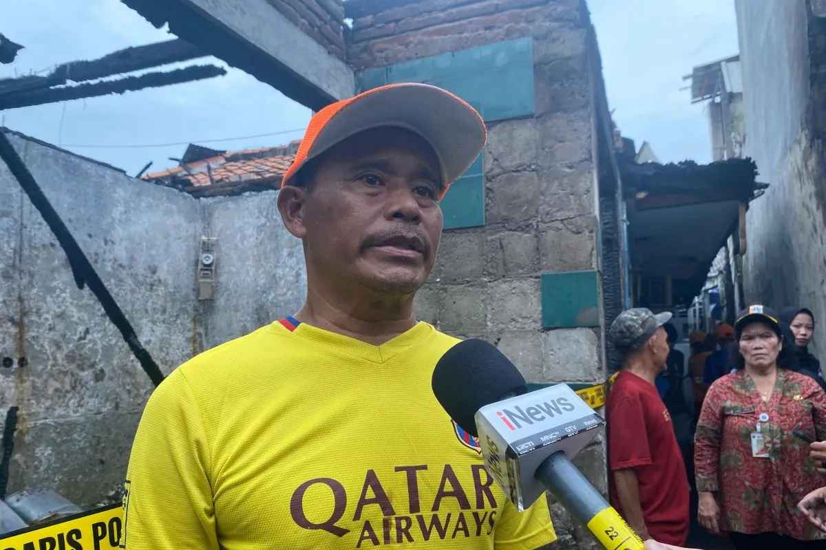 Sadis! Seorang Wanita Tewas dalam Kebakaran di Kebon Baru, Tebet