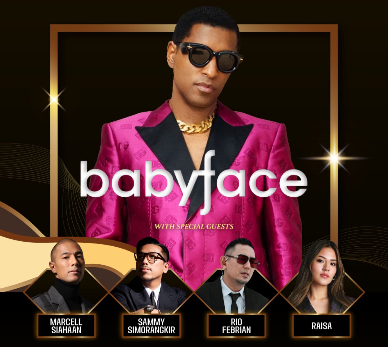 Raisa, Marcell Siahaan, Rio Febrian, dan Sammy Simorangkir Bakal Ramein Konser Babyface, Catat Tanggalnya!