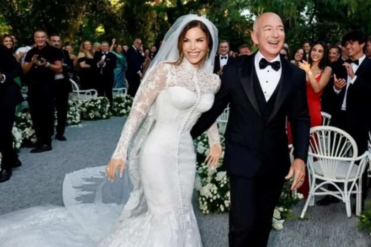 Miliarder Jeff Bezos & Lauren Sánchez Menikah di Venesia Italia, Pestanya Bertabur Bintang!