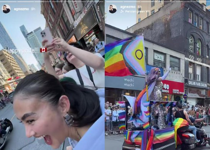 Agnez Mo Hadir di Parade LGBT Kanada, Netizen Heboh Pro Kontra!