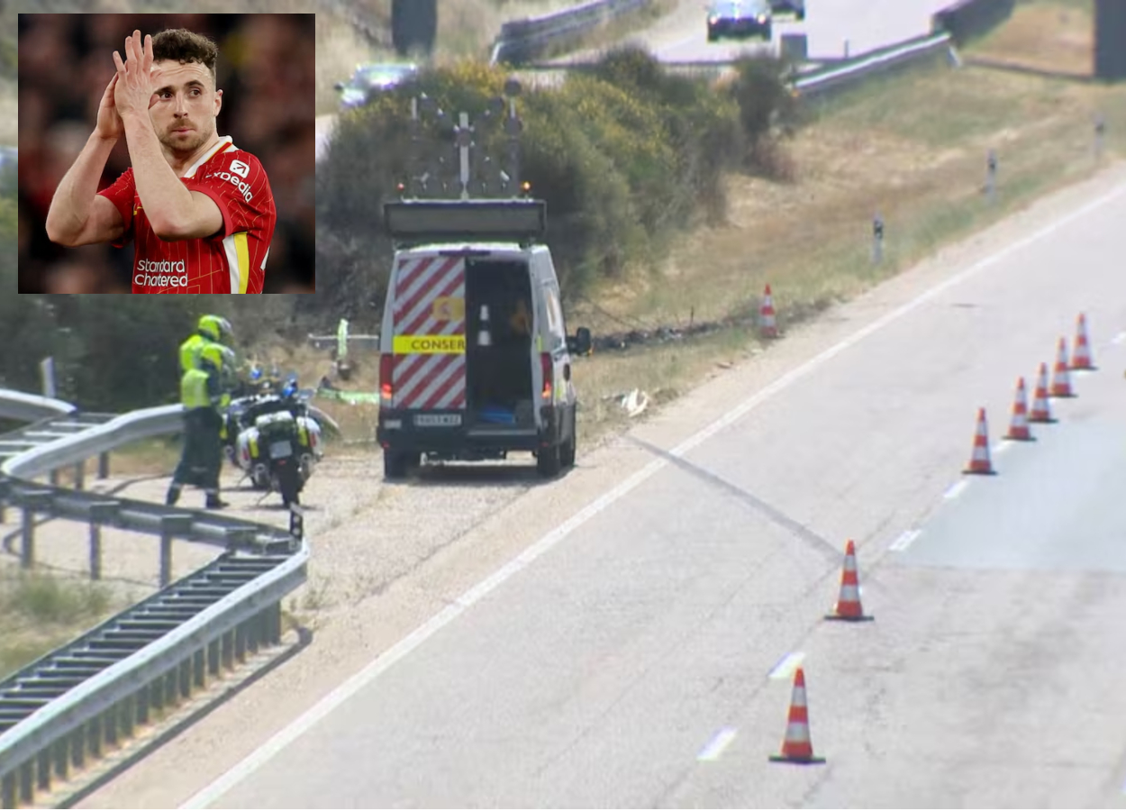 Kronologi Lengkap Kecelakaan yang Tewaskan Liverpool Diogo Jota, Sampai Mobil Terbakar