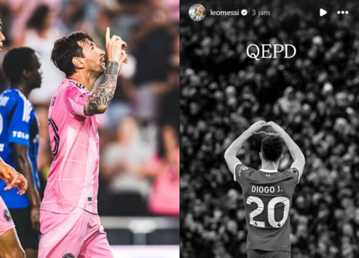 Lionel Messi Ikut Berduka atas Meninggalnya Diogo Jota, Ini Arti Pesan Menyentuhnya
