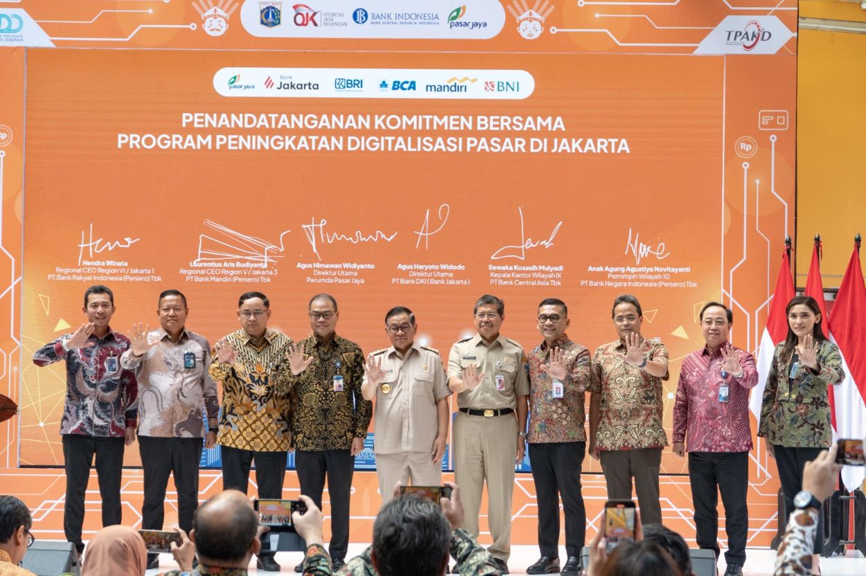 Bank Jakarta Dukung Digitalisasi Pasar di Jakarta