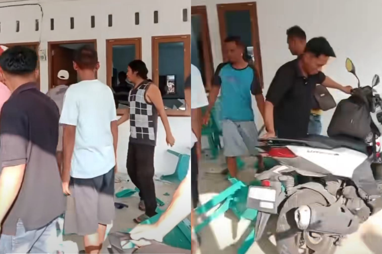 Geger! Rumah Ibadah Digeruduk Warga di Padang, Jemaat Ketakutan dan Polisi Turun Tangan