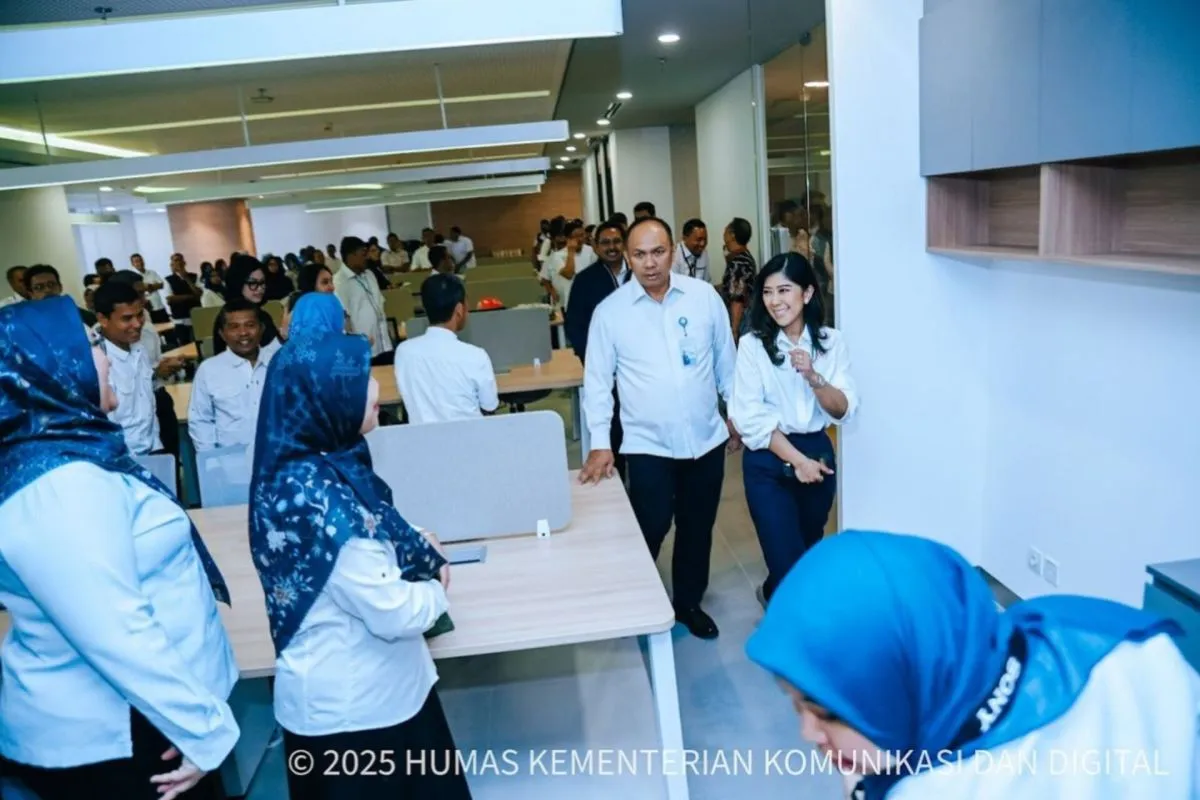 Resmikan Kantor Baru Mewah di Jakarta, Kemkomdigi Siap Gaspol Bangun Infrastruktur Digital RI!