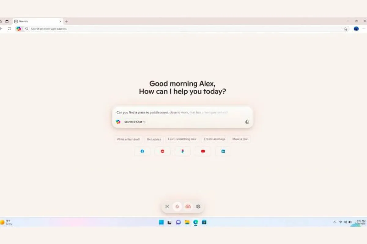 Browsing Gak Pernah Semudah Ini! Microsoft Luncurkan Copilot AI di Edge, Bisa Bantu Bikin Janji dan Cari Resep!