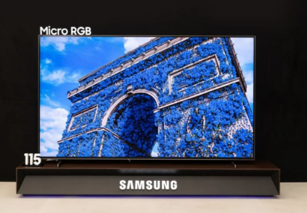 Samsung Luncurkan TV Micro RGB AI 115 Inci, Gambar Super Jernih Harga Setengah Miliar!