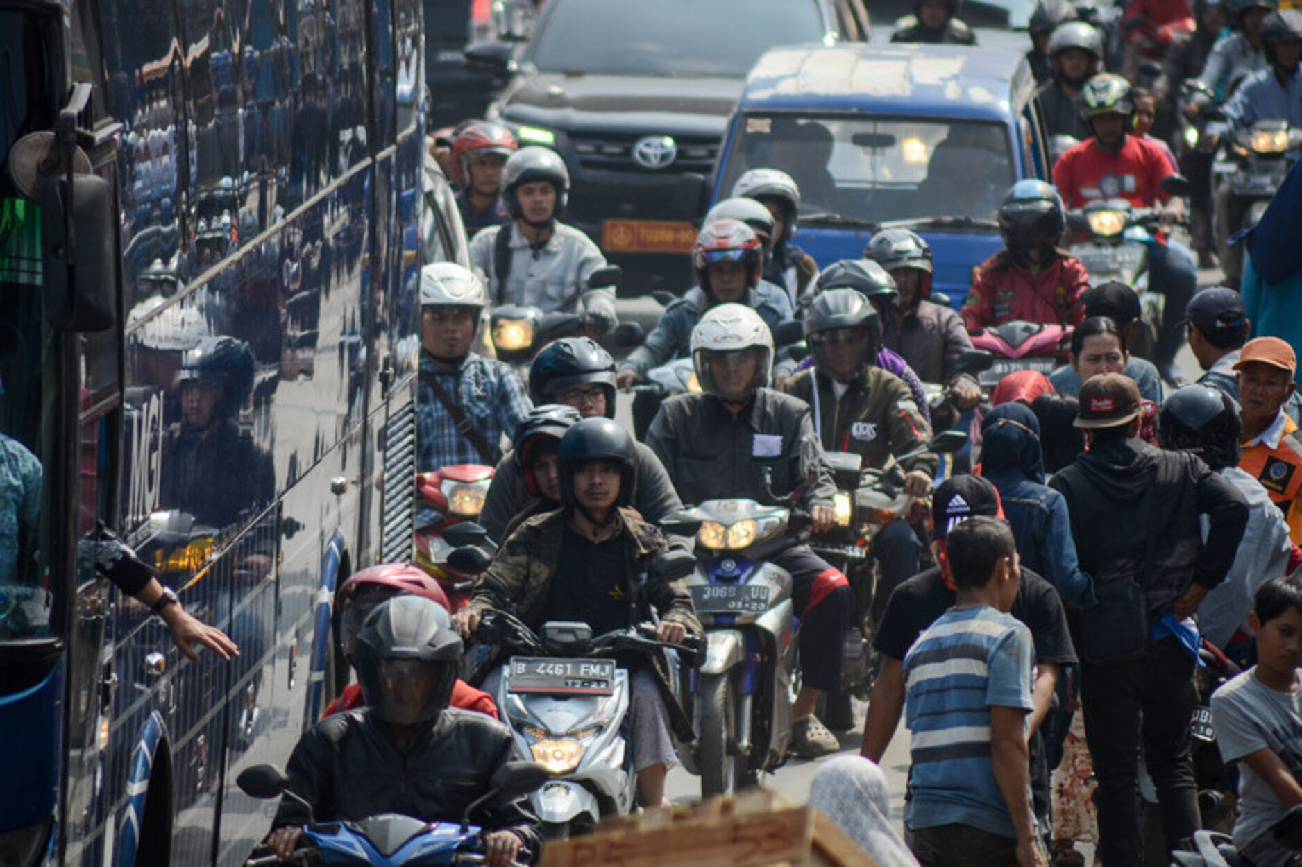 Arus Mudik di Jalur Pantura Indramayu Mulai Menurun, Puncaknya Terjadi pada H-3 Lebaran