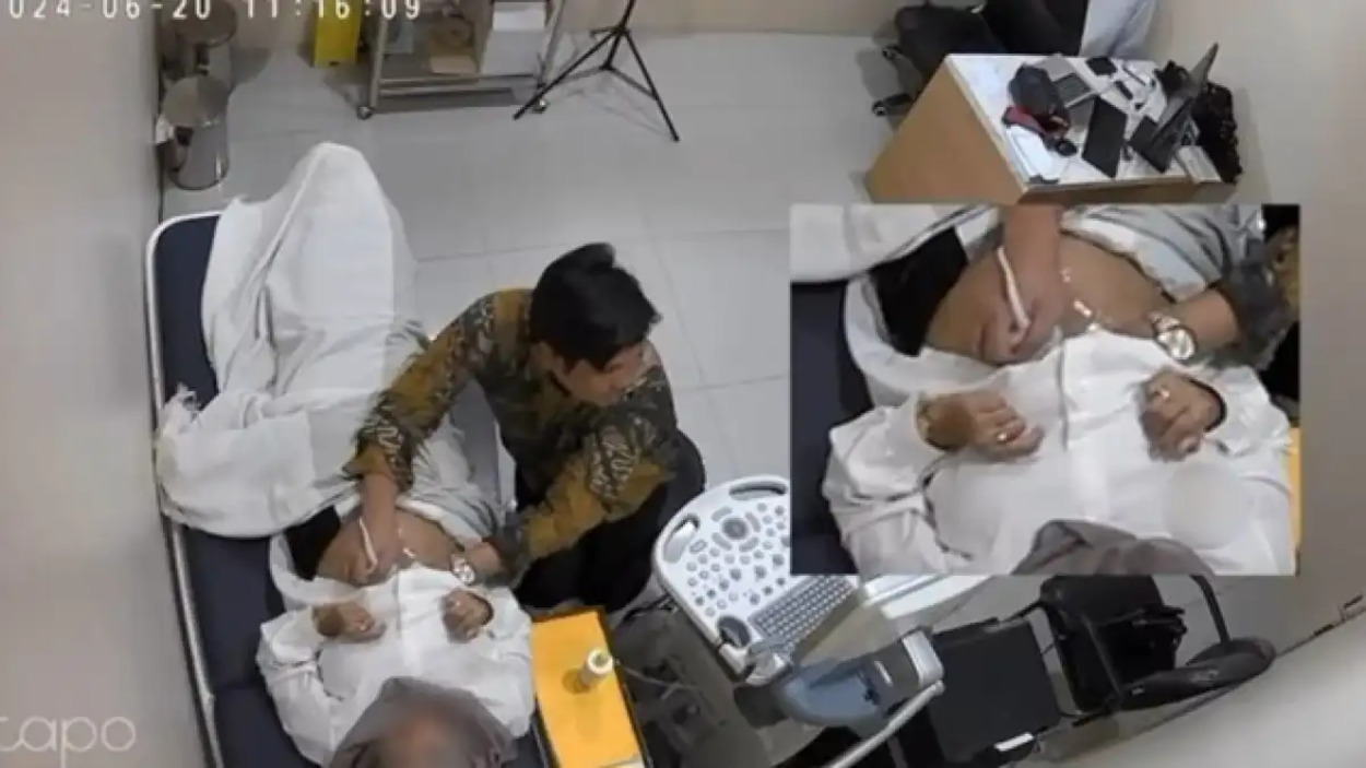 Auto Viral! Dokter Kandungan Diduga Lakukan Pelecehan ke Pasien, Terekam Kamera CCTV Klinik