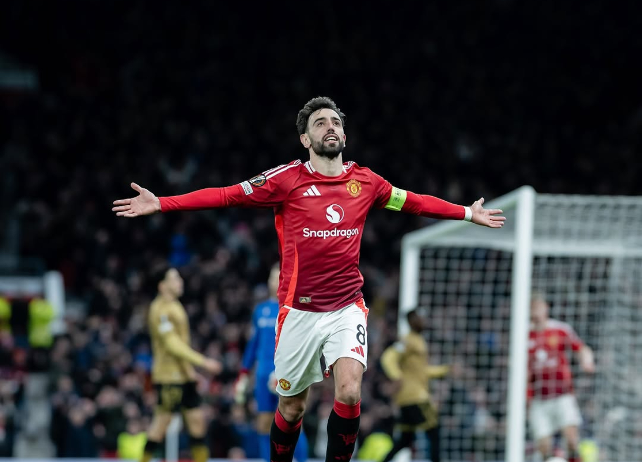 Bruno Fernandes Cetak Hat-Trick, Manchester United Gas ke Perempat Final Liga Europa!