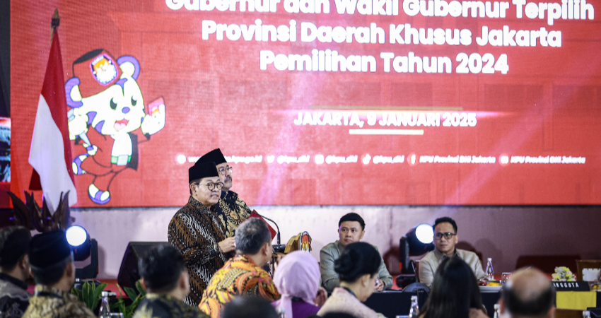 DPRD Jakarta Resmi Tetapkan Pramono-Rano Sebagai Gubernur dan Wakil Gubernur