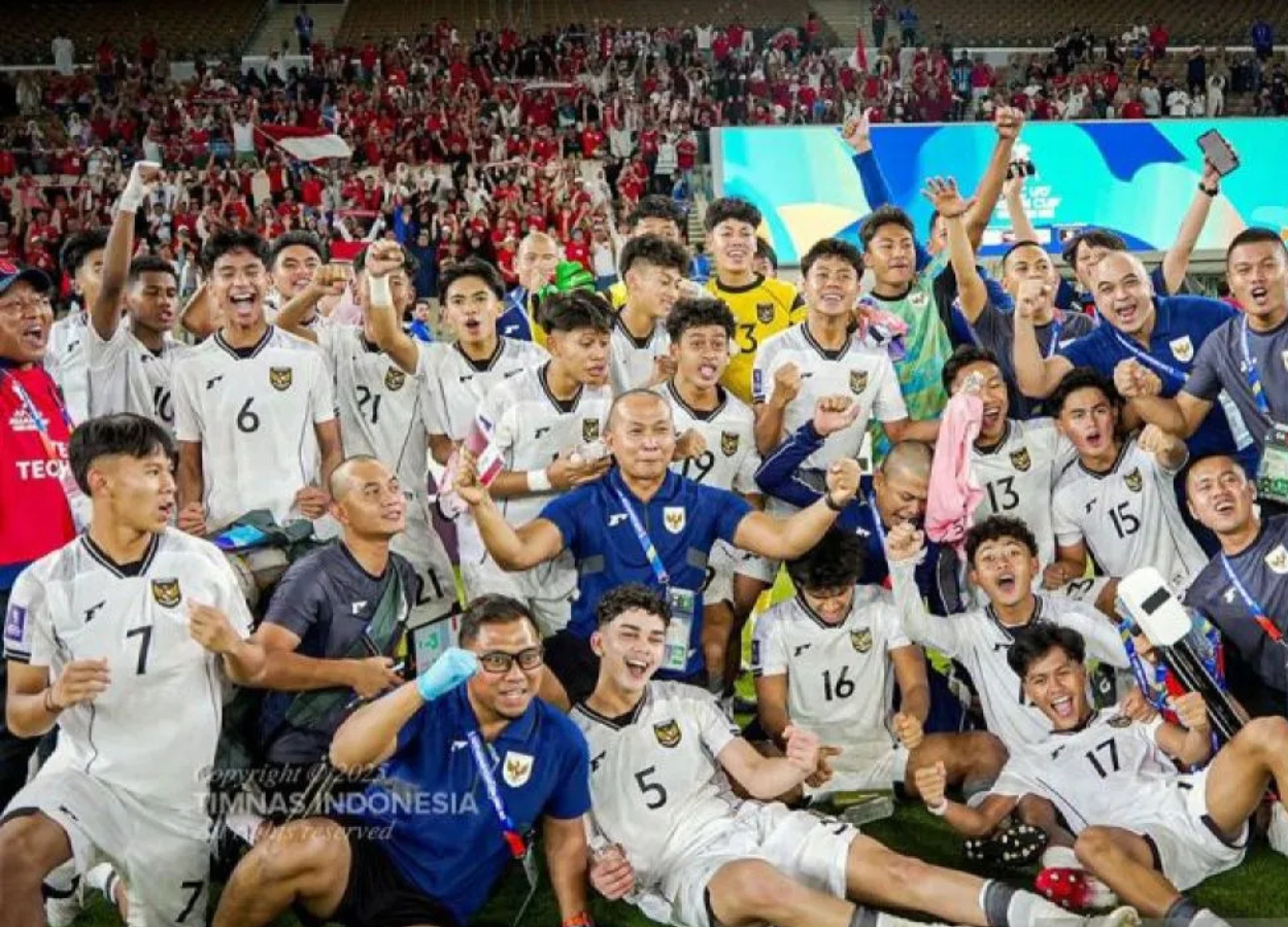 Garuda Muda Terbang Tinggi! Satu-satunya Wakil ASEAN yang Tembus Piala Dunia U-17 2025!