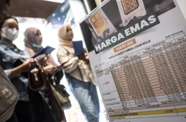 Harga Emas Antam Naik Lagi! Per Gram Tembus Rp1,9 Juta, Ini Daftar Lengkapnya!