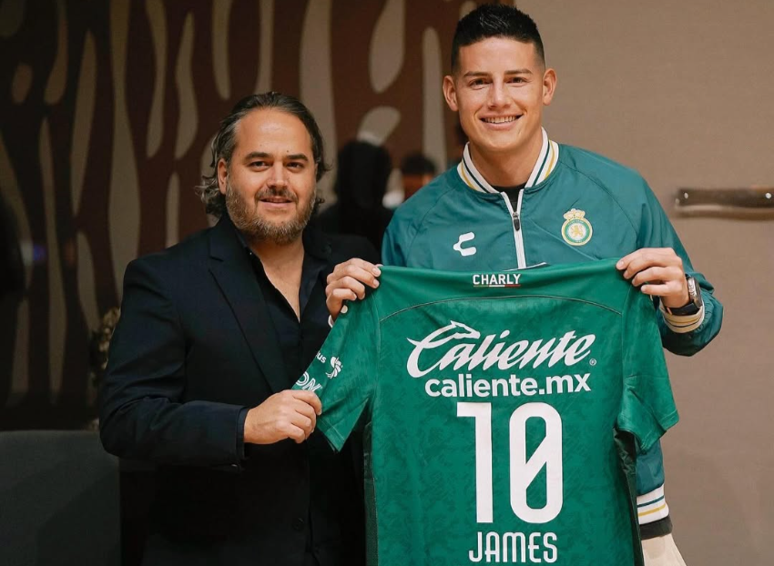 James Rodriguez Resmi Gabung Club Leon Usai Dipecat Rayo Vallecano