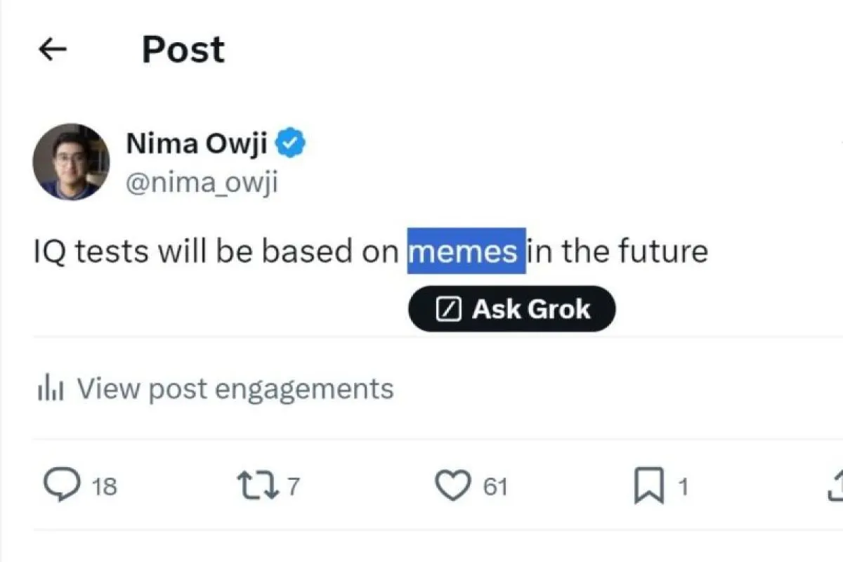 Kenali Fitur Baru Grok AI yang Bisa Akses Kamera Anda Secara Real-Time!