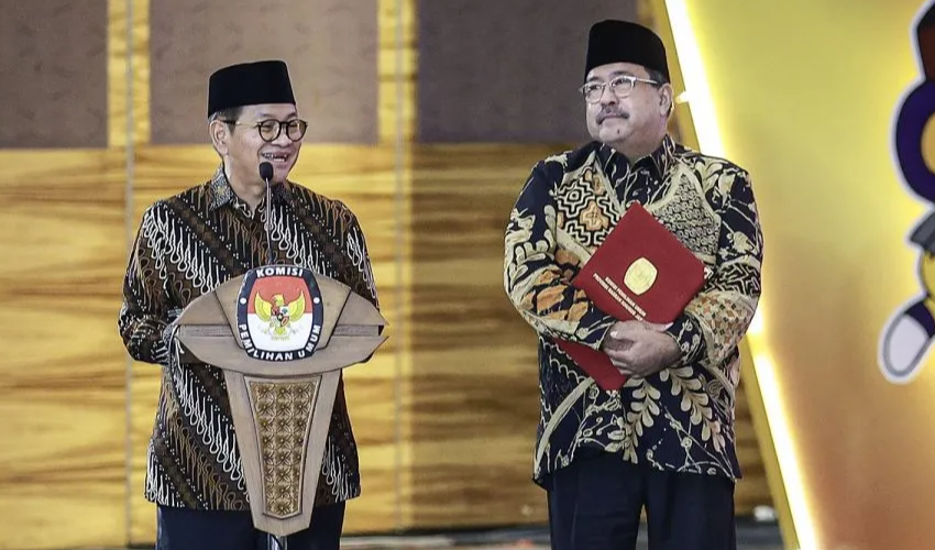 KPU Resmi Tetapkan Pramono-Rano Sebagai Gubernur dan Wakil Gubernur Jakarta Terpilih