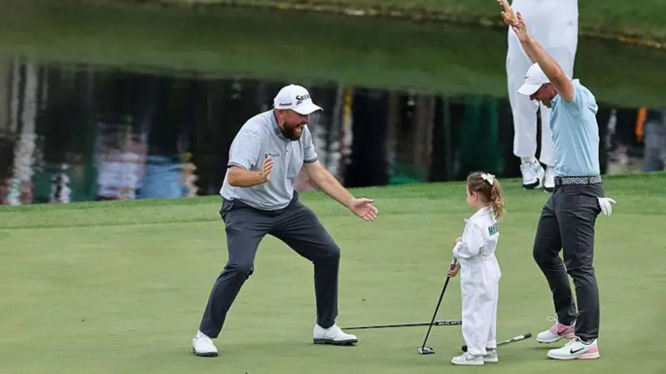 Momen Mengharukan di Par 3 Contest Sebelum Masters: Poppy McIlroy Mencuri Perhatian, Rahm dan Bradley Menjadi Sorotan