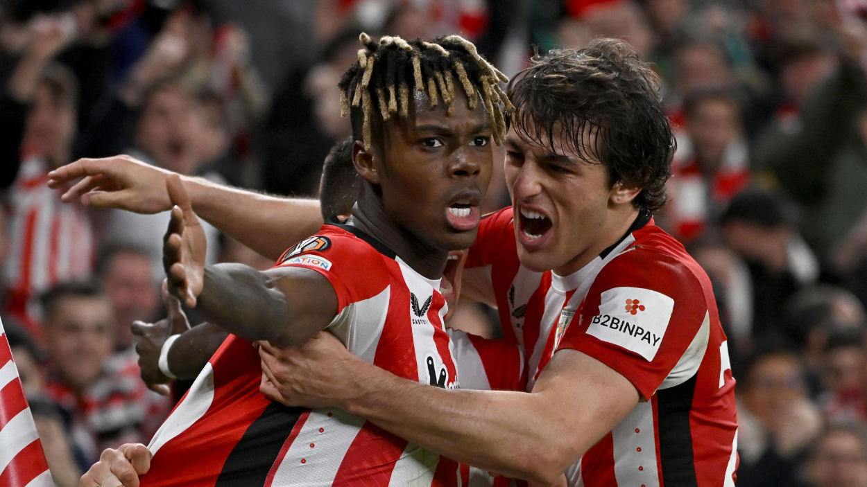 Nico Williams Cetak 2 Gol, Athletic Club Singkirkan Roma dari Liga Europa