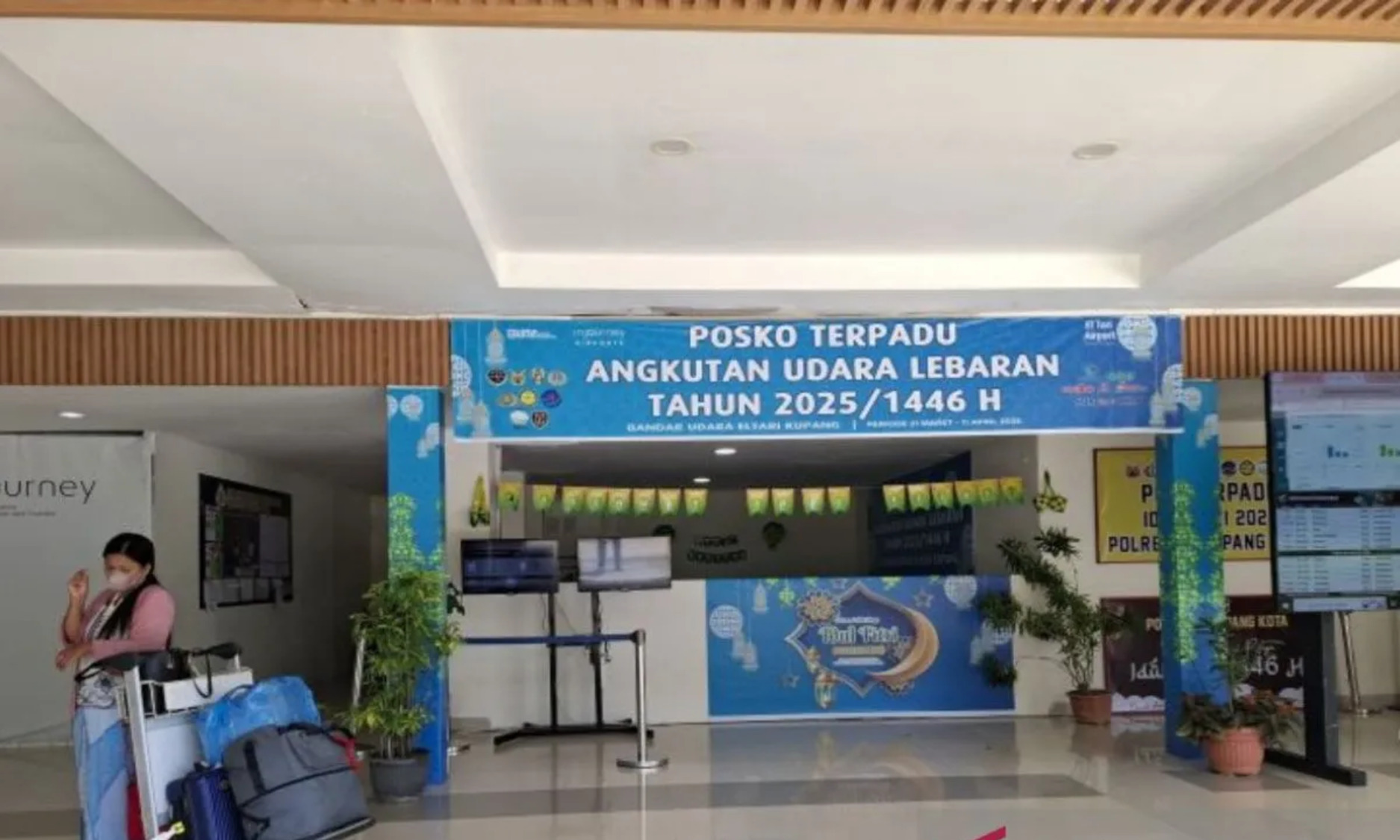 Pergerakan Pemudik di Bandara El Tari Kupang Naik 41 Persen Saat Libur Lebaran 2025