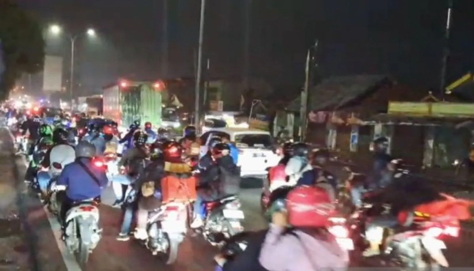 Polisi Imbau Pemudik Bermotor yang Membawa Anak untuk Perbanyak Istirahat