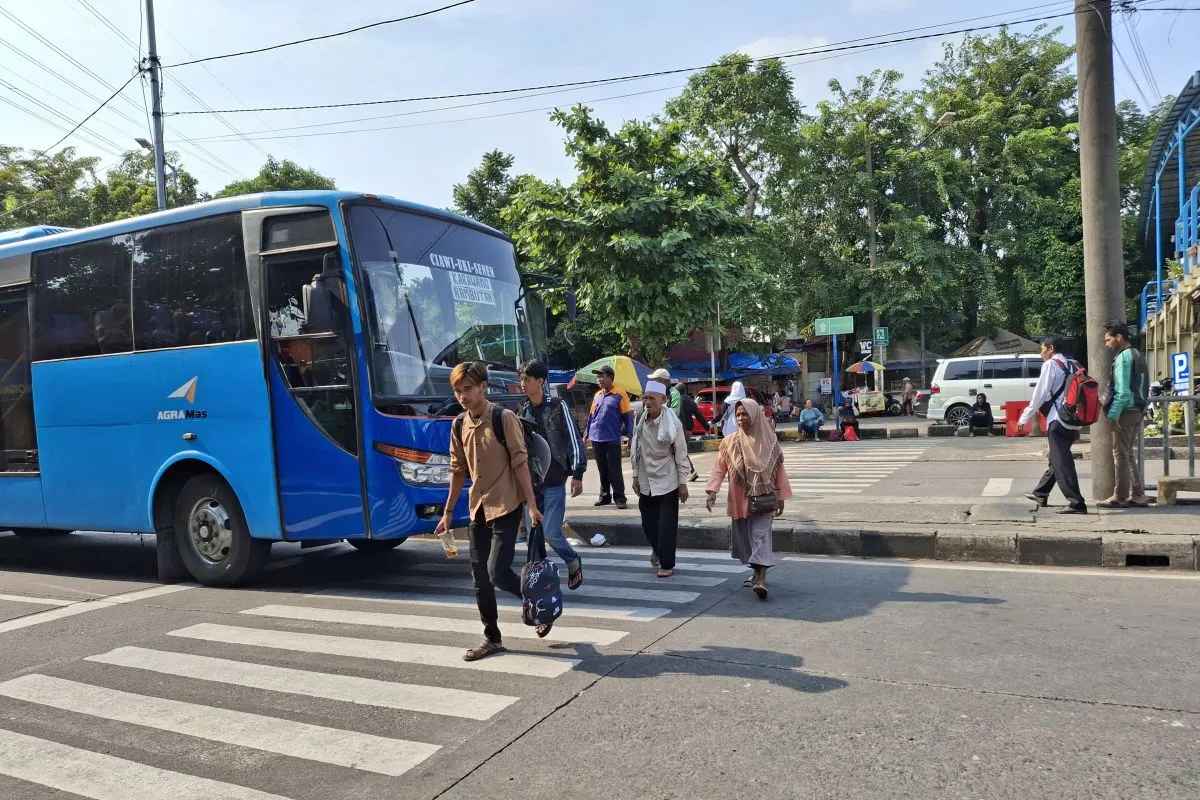 Puncak Arus Balik di Terminal Kampung Rambutan Terjadi pada H+4 Lebaran