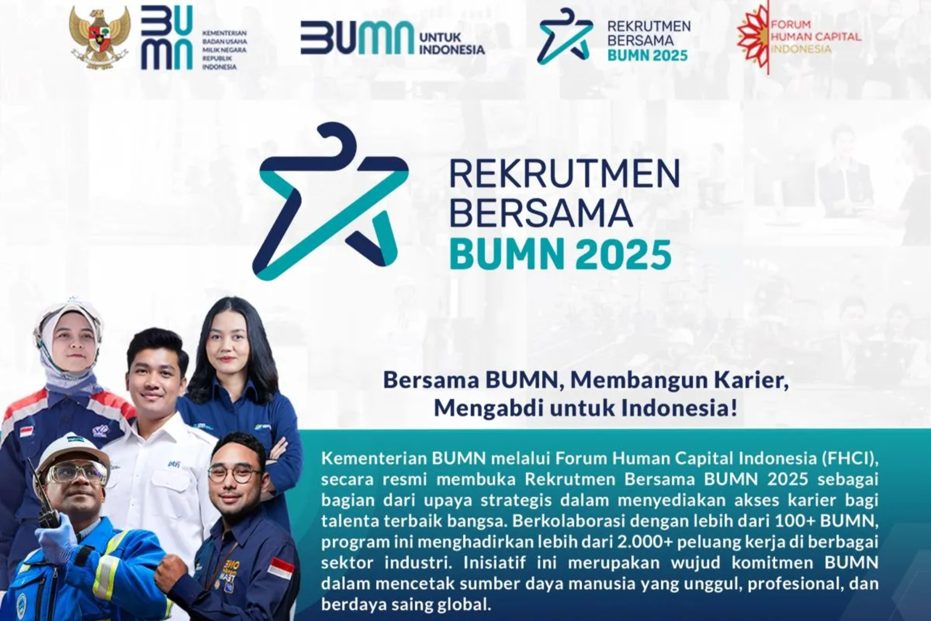 Rekrutmen Bersama BUMN 2025 Resmi Dibuka, Ini Caranya!