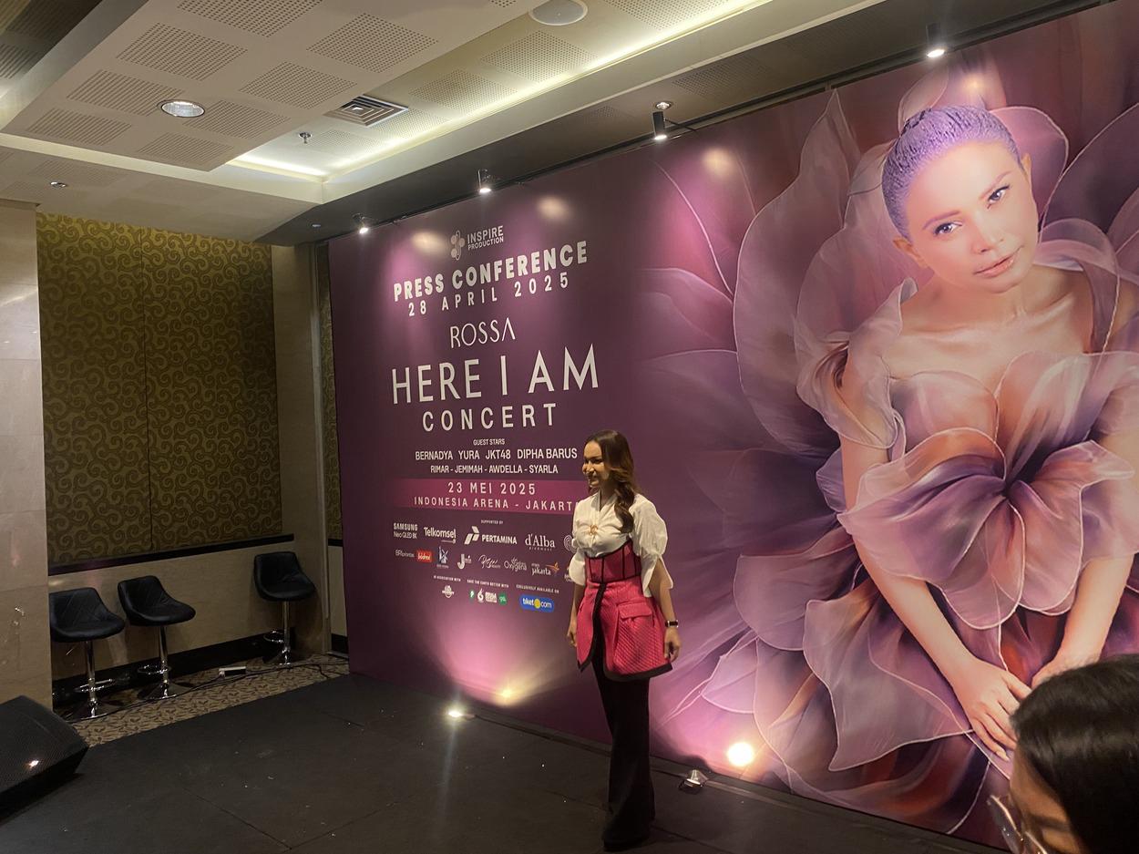 Queen of Pop Rossa Ajak Musisi Muda Tampil di Konser Here I Am, Jebolan Indonesian Idol