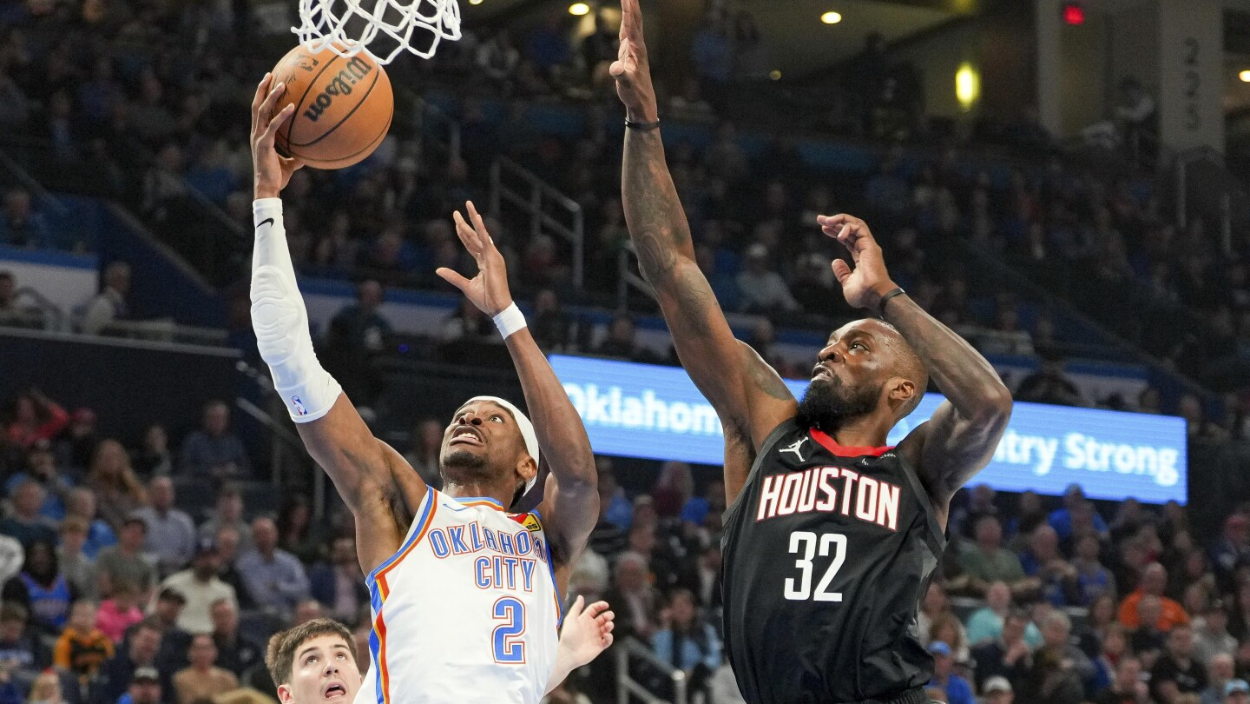 Shai Gilgeous-Alexander Cetak 51 Poin, Thunder Kalahkan Rockets