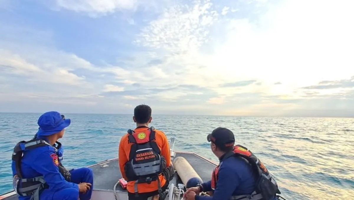 Tim SAR Sisir Perairan Karang Bubu, Cari ABK KM Pratama yang Hilang Jatuh ke Laut