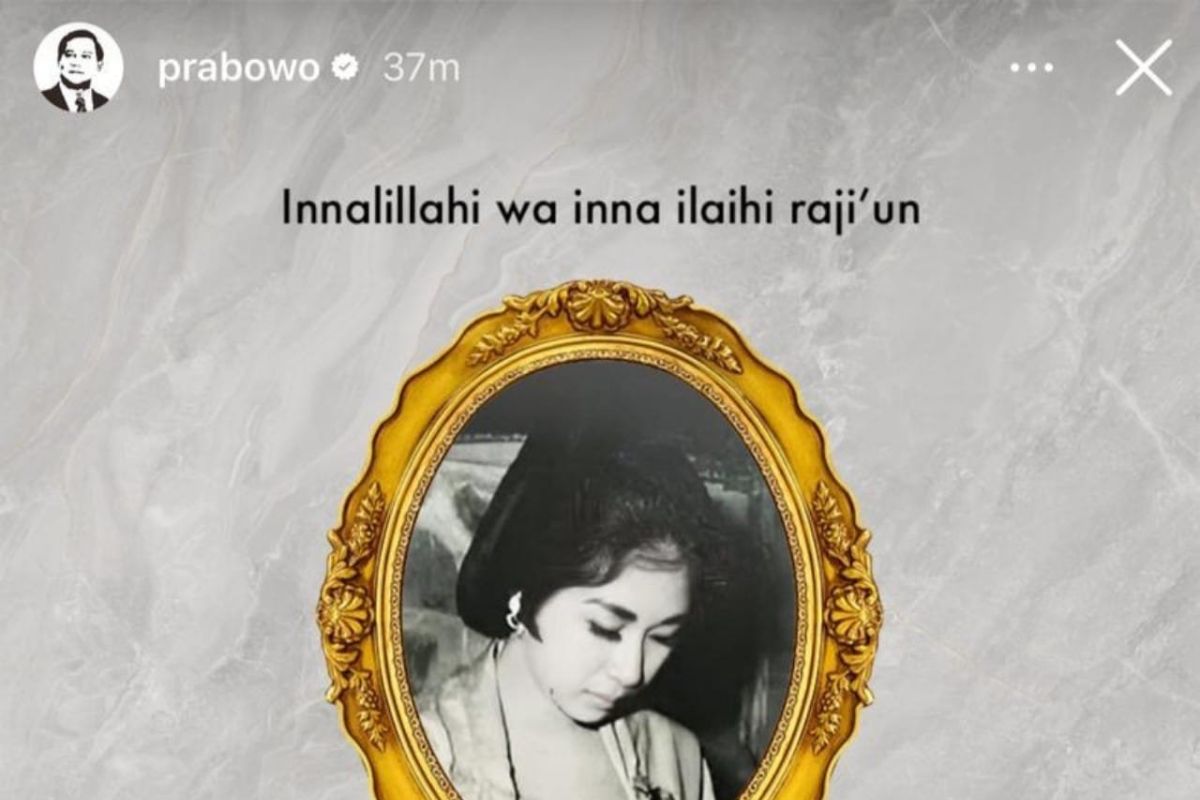 Titiek Puspa Berpulang, Presiden Prabowo Kenang Karyanya yang Abadi