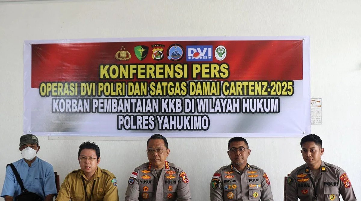 Update Serangan KKB: DVI Identifikasi Tiga Jenazah, Dua Korban Selamat Berhasil Diselamatkan