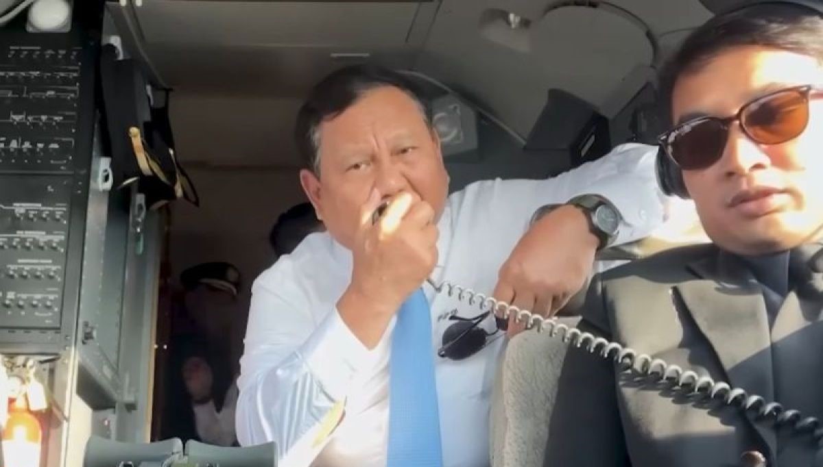 Viral Momen Epik Presiden Prabowo Sapa Pilot Tempur Yordania Lewat Radio