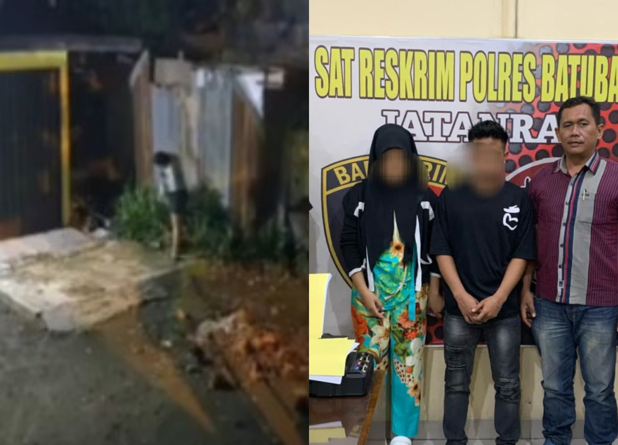 Viral! Remaja SMA Melahirkan di Warung, CCTV Bongkar Aksinya