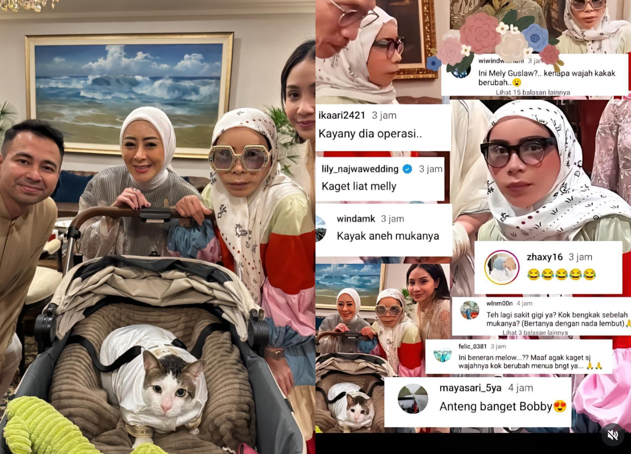 Wajah Baru Melly Goeslaw Bikin Geger! Netizen Sampai Nggak Ngenalin Pas Lebaran di Rumah Presiden